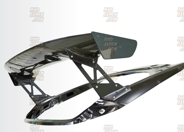 VOLTEX GT Wing Type 1 - 1500X245mm Wet Carbon Type-B End Plate